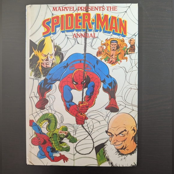 Marvel Other - 💥Collectible 1981 UK Only Release Marvel Spider-Man Annual Comic Book Hardcover